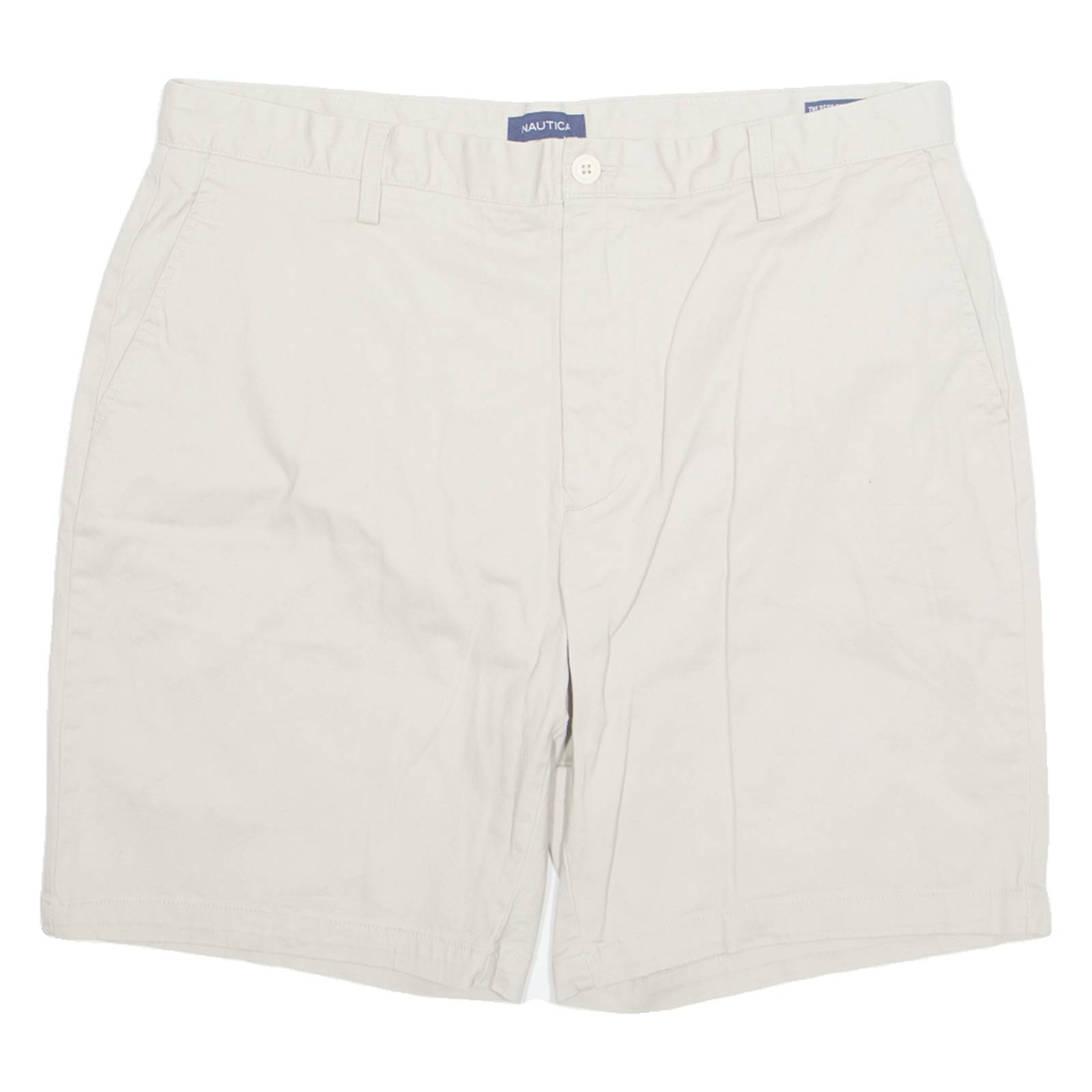 NAUTICA Mens Chino Shorts Beige XL W38