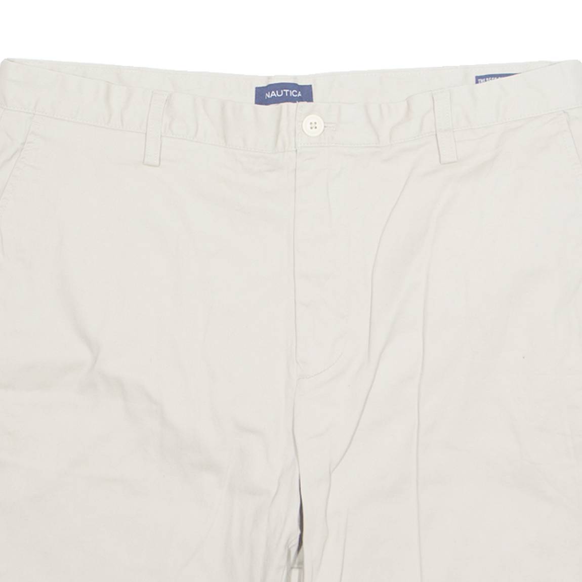 NAUTICA Mens Chino Shorts Beige XL W38