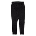 LEVI'S 720 BIG E High Rise Womens Jeans Black Slim Skinny W29 L25
