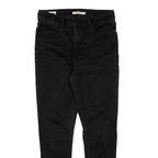 LEVI'S 720 BIG E High Rise Womens Jeans Black Slim Skinny W29 L25