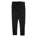 LEVI'S 720 BIG E High Rise Womens Jeans Black Slim Skinny W29 L25