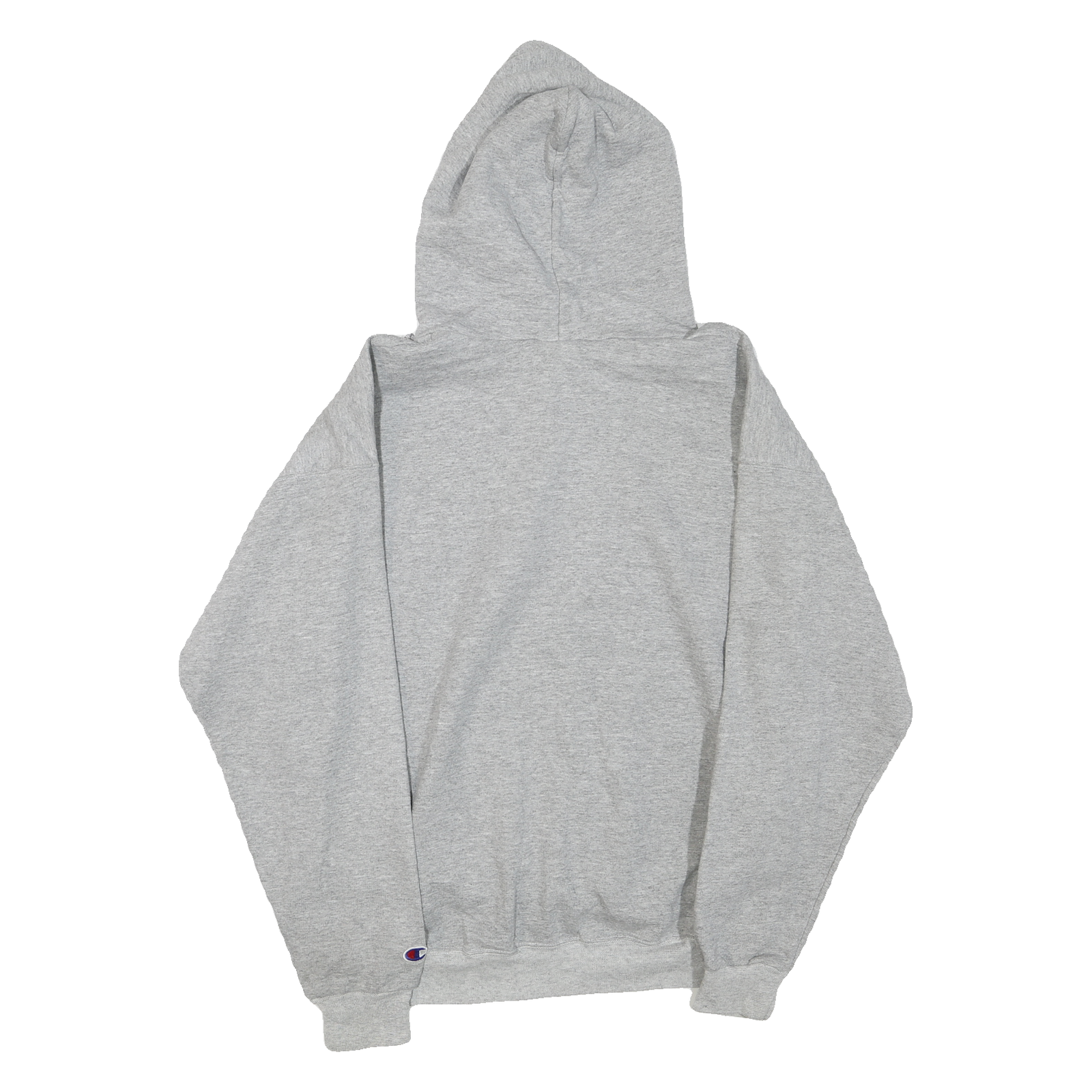 CHAMPION Mens Grey Depauw University Pullover Hoodie M Cotton Blend Comfort