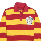 THE WIZARDING WORLD OF HARRY POTTER Mens Red & Yellow Gryffindor Rugby Stripe