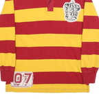 THE WIZARDING WORLD OF HARRY POTTER Mens Red & Yellow Gryffindor Rugby Stripe
