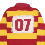 THE WIZARDING WORLD OF HARRY POTTER Mens Red & Yellow Gryffindor Rugby Stripe