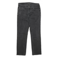 LEVI'S Mid Rise Skinny Womens Jeans Black Regular Skinny Denim W28 L28 Zip