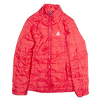 REEBOK Womens Puffer Jacket Red M