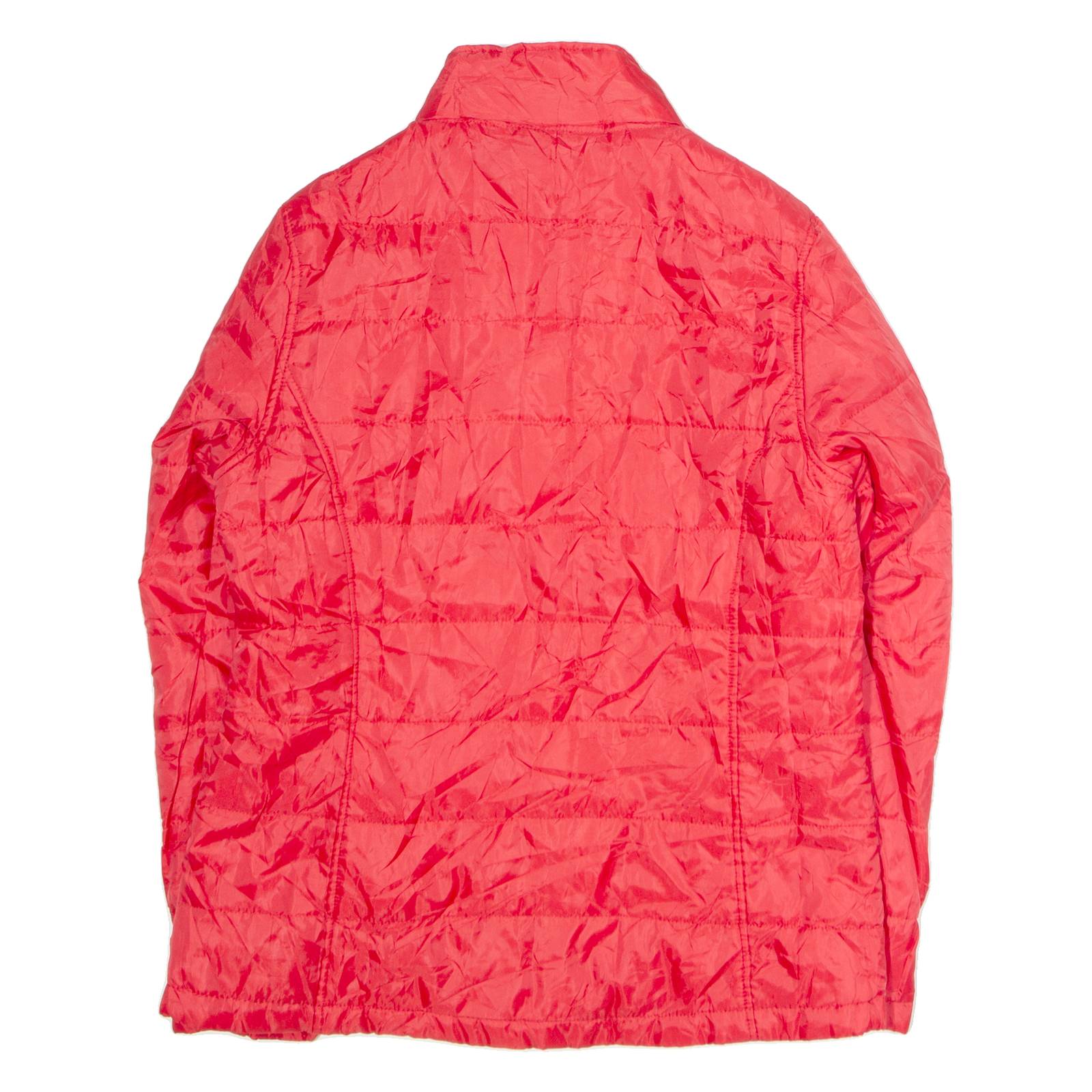 REEBOK Womens Puffer Jacket Red M