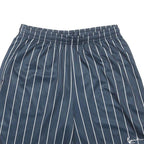 KARL KANI Mens Shorts Blue Pinstripe L W28 Casual Sporty Athletic