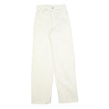 & OTHER STORIES Womens Cotton Blend White Relaxed Straight Trousers W25 L32