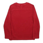 POLO RALPH LAUREN Boys Red Plain Jumper Crew Neck Basic Knit 6Y Cotton Blend