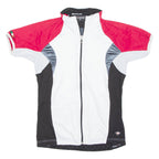 Cycling Mens Jersey Red 1/2 Zip M