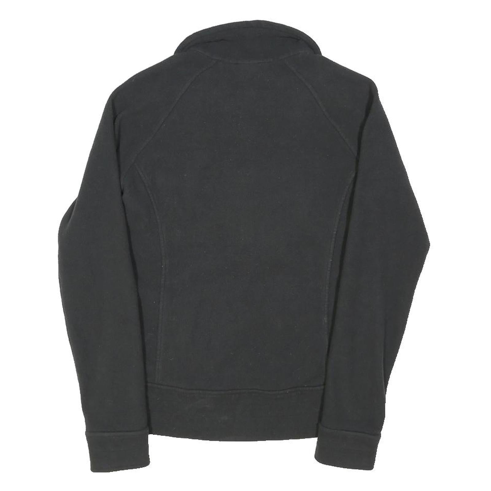 THE NORTH FACE Womens Black Zip Jacket S Polyester Blend Outdoor Casual