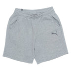 PUMA Mens Sports Shorts Grey Relaxed M W30