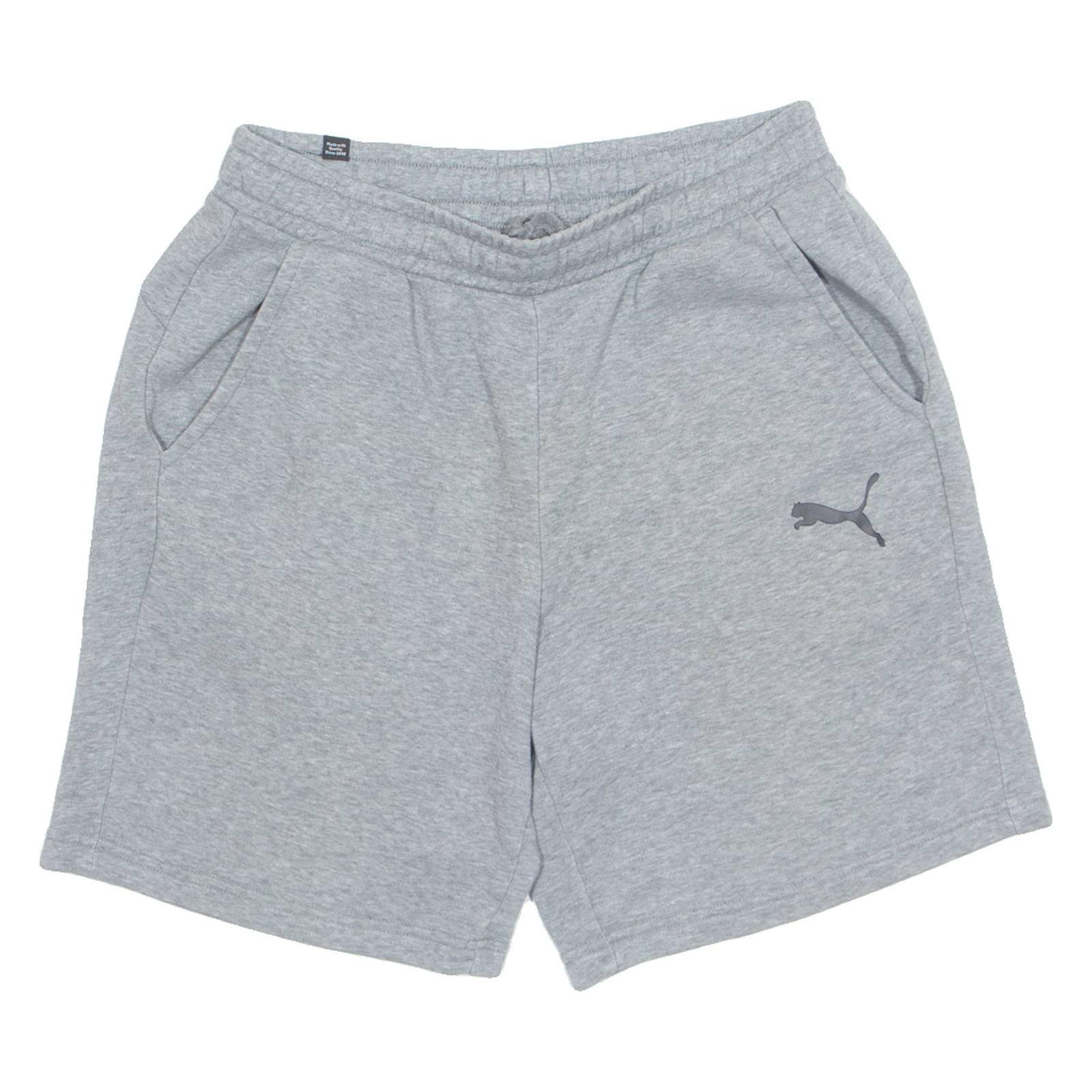 PUMA Mens Sports Shorts Grey Relaxed M W30