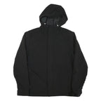 O'NEILL Mens Black Jacket L Polyester Blend Outdoor Zip Hooded Casual