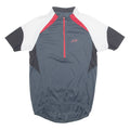 PROTECTIVE Cycling Mens Jersey Grey 1/4 Zip L
