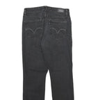 LEVI'S Mid Rise Skinny Womens Jeans Black Regular Skinny Denim W28 L30 Classic