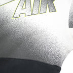 NIKE AIR Mens Black & Grey Crew Neck Sweatshirt L Cotton Blend Pullover