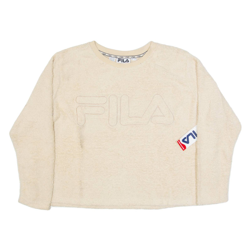 FILA Womens Fleece Beige XL