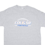 GILDAN Cougar Football Mens T-Shirt Grey USA L