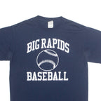Big Rapids Baseball Mens T-Shirt Blue USA M