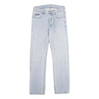 LONSDALE Mens Jeans Blue Relaxed Straight Denim Light W29 L30 Classic Casual