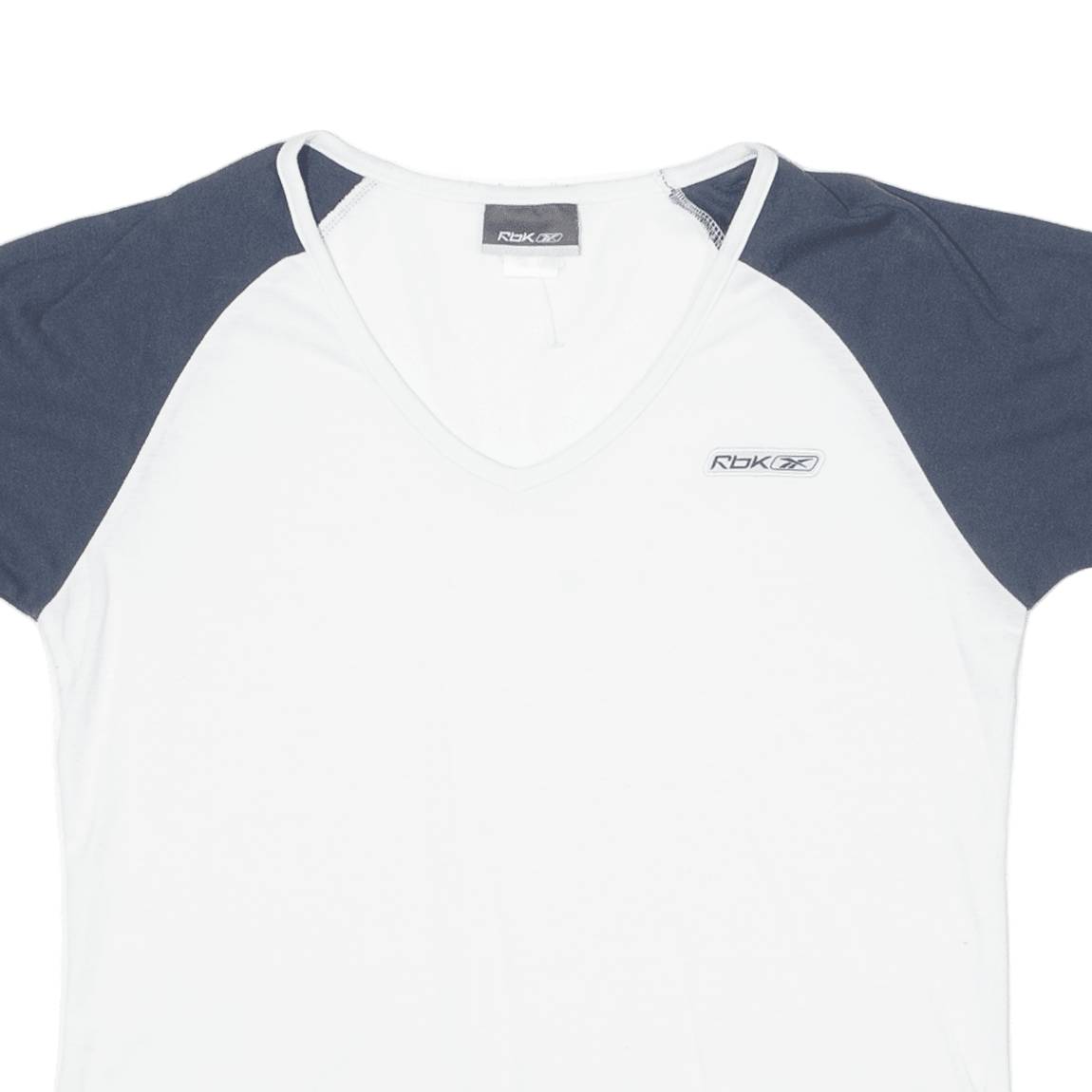 REEBOK Womens T-Shirt White Crew Neck UK 12