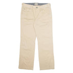 TOMMY HILFIGER Mens Trousers Beige Regular Straight W33 L29