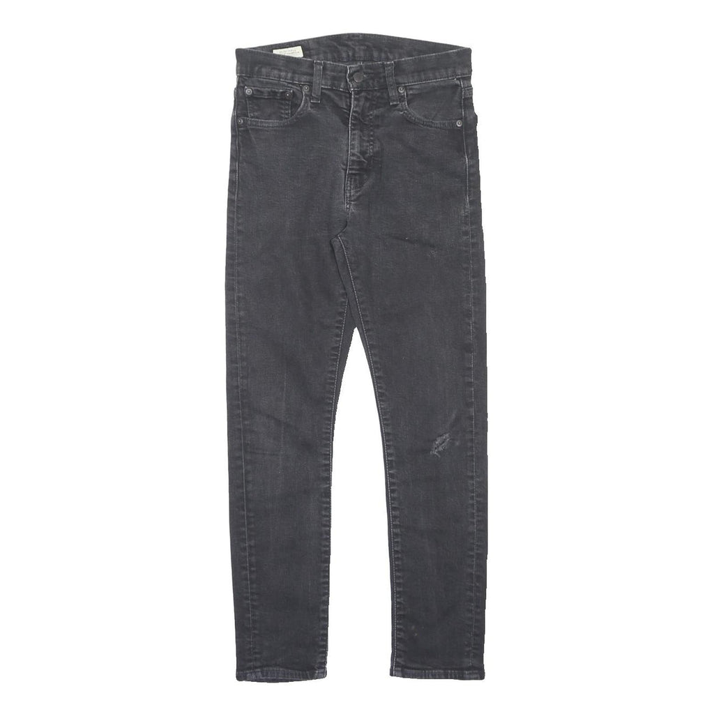 LEVI'S 510 Womens Slim Skinny Denim Dark Jeans W30 L30 Stretch Cotton Blend Zip