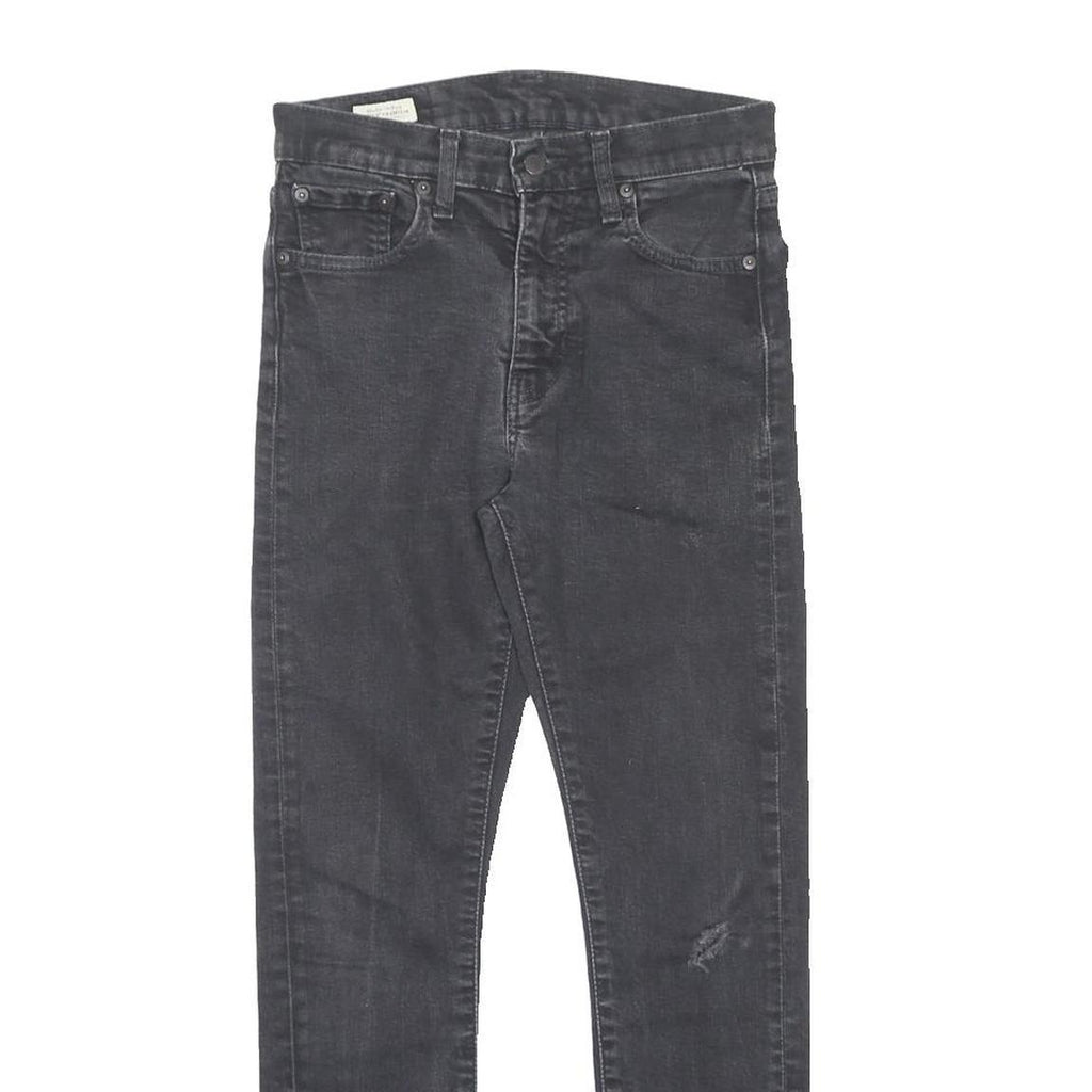 LEVI'S 510 Womens Slim Skinny Denim Dark Jeans W30 L30 Stretch Cotton Blend Zip