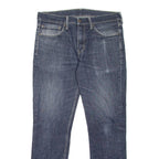 LEVI'S 511 Jeans Mens Blue Slim Straight Stone Wash W34 L32