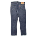 LEVI'S 511 Jeans Mens Blue Slim Straight Stone Wash W34 L32