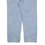 CARHARTT Mens Jeans Blue Relaxed Straight Denim Light W40 L30 Classic Workwear