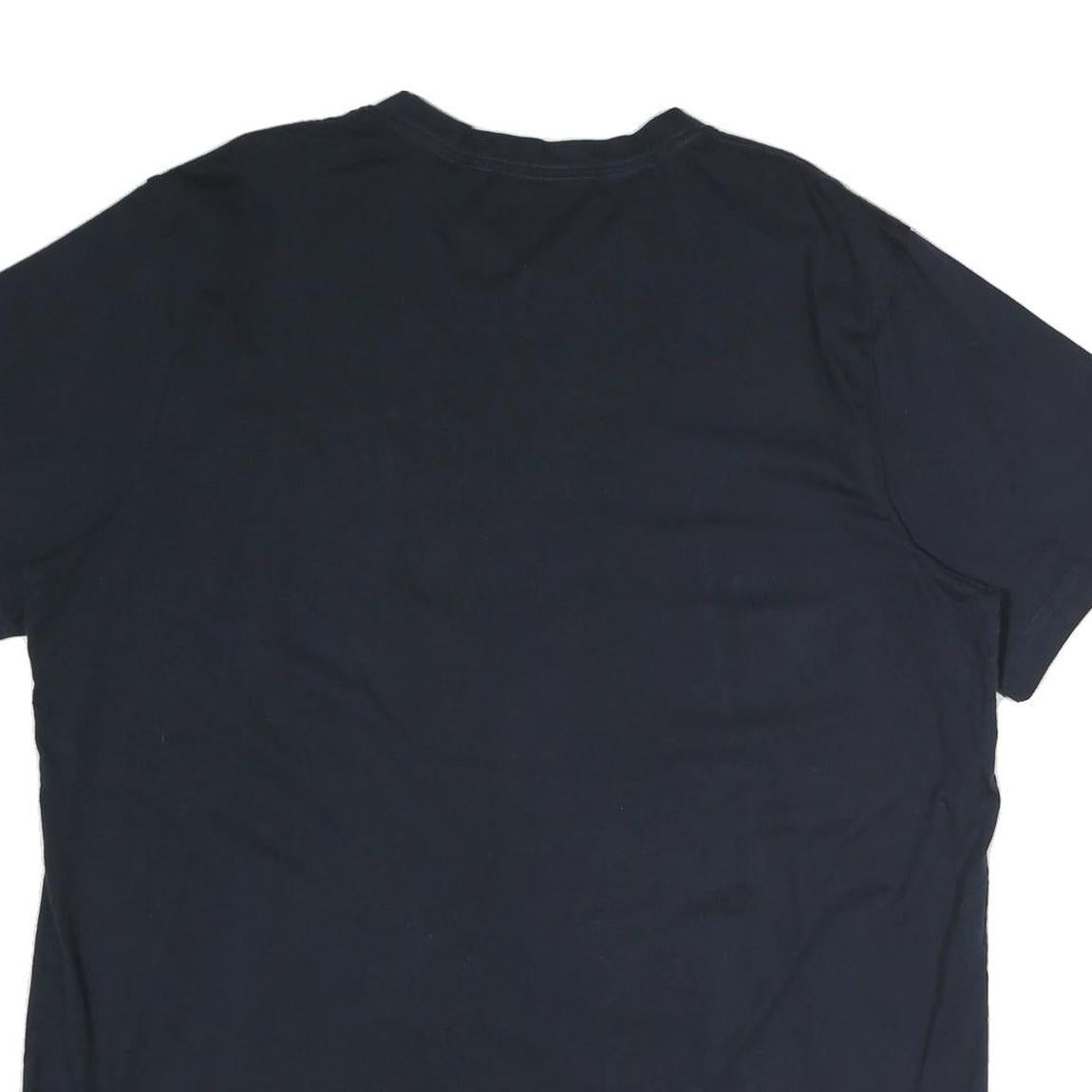 DICKIES Mens Black Pocket T-Shirt 2XL Short Sleeve Crew Neck Workwear Casual