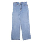 LEVI'S 515 Womens Jeans Blue Regular Straight Denim Light W28 Zip W26