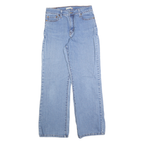 LEVI'S 515 Womens Jeans Blue Regular Straight Denim Light W28 Zip W26