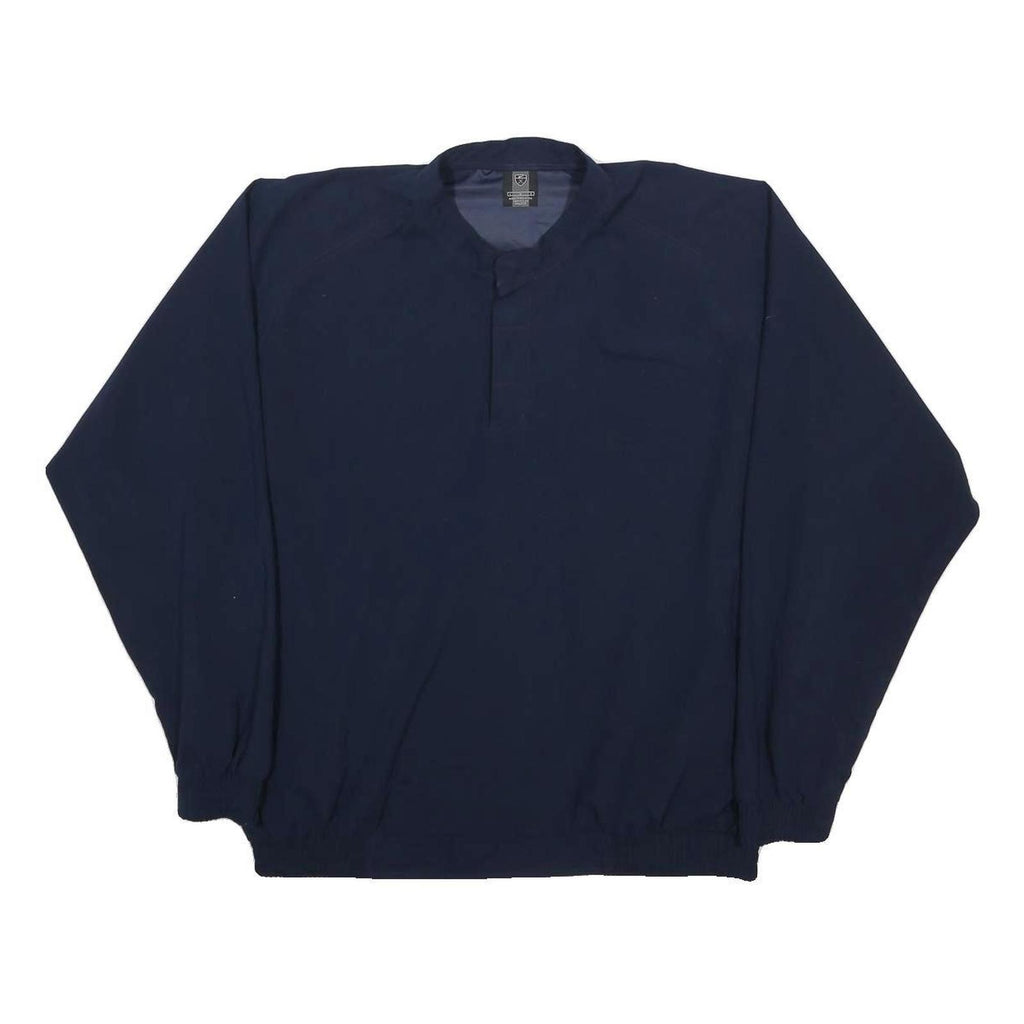 NIKE Mens Navy Crew Neck L Sweatshirt Pullover Casual Sportswear