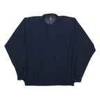 NIKE Mens Navy Crew Neck L Sweatshirt Pullover Casual Sportswear