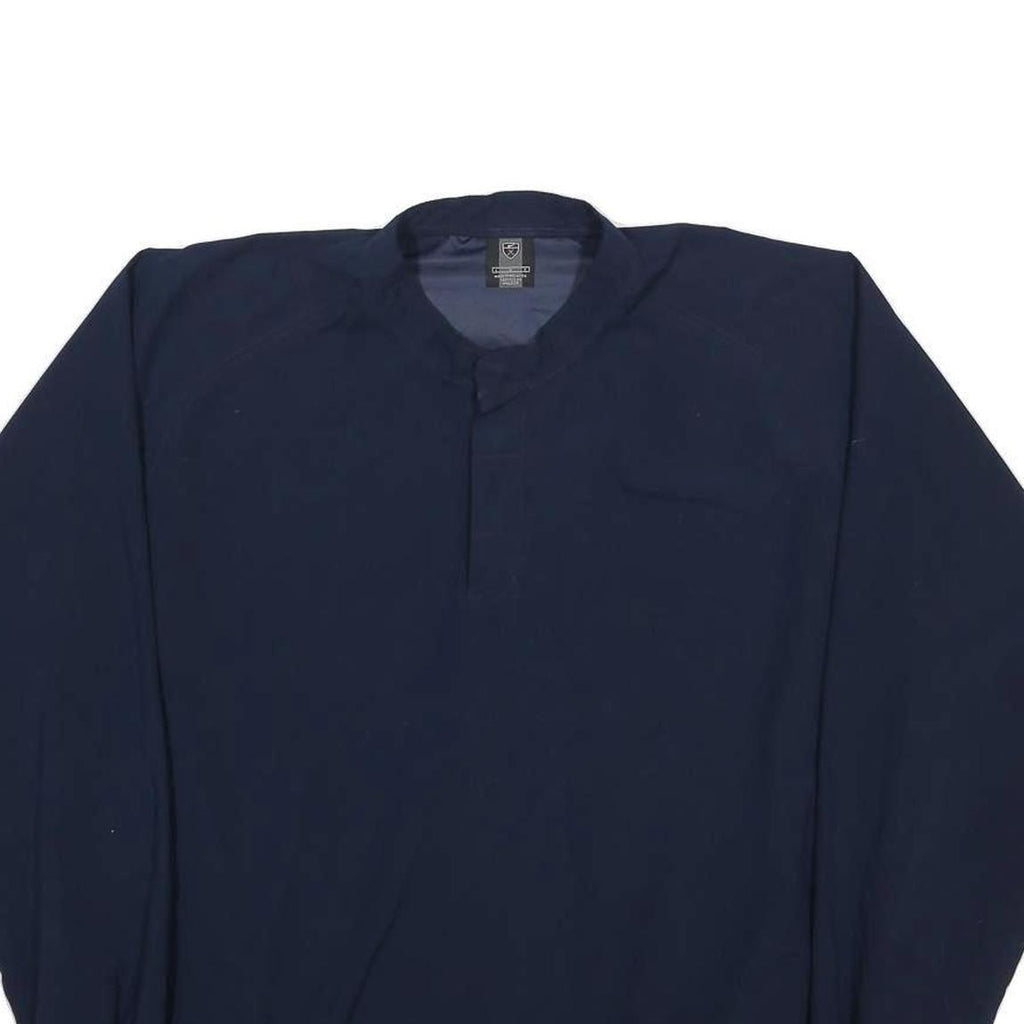 NIKE Mens Navy Crew Neck L Sweatshirt Pullover Casual Sportswear