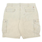 CARHARTT Mens Shorts Beige Casual Cargo XL W38 Relaxed Fit Pocketed