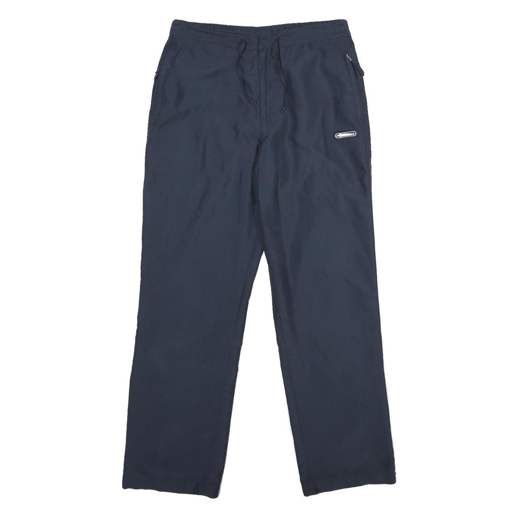 ELLESSE Womens Joggers Navy Slim Straight UK 10 W30 L30 Lightweight Sportwear