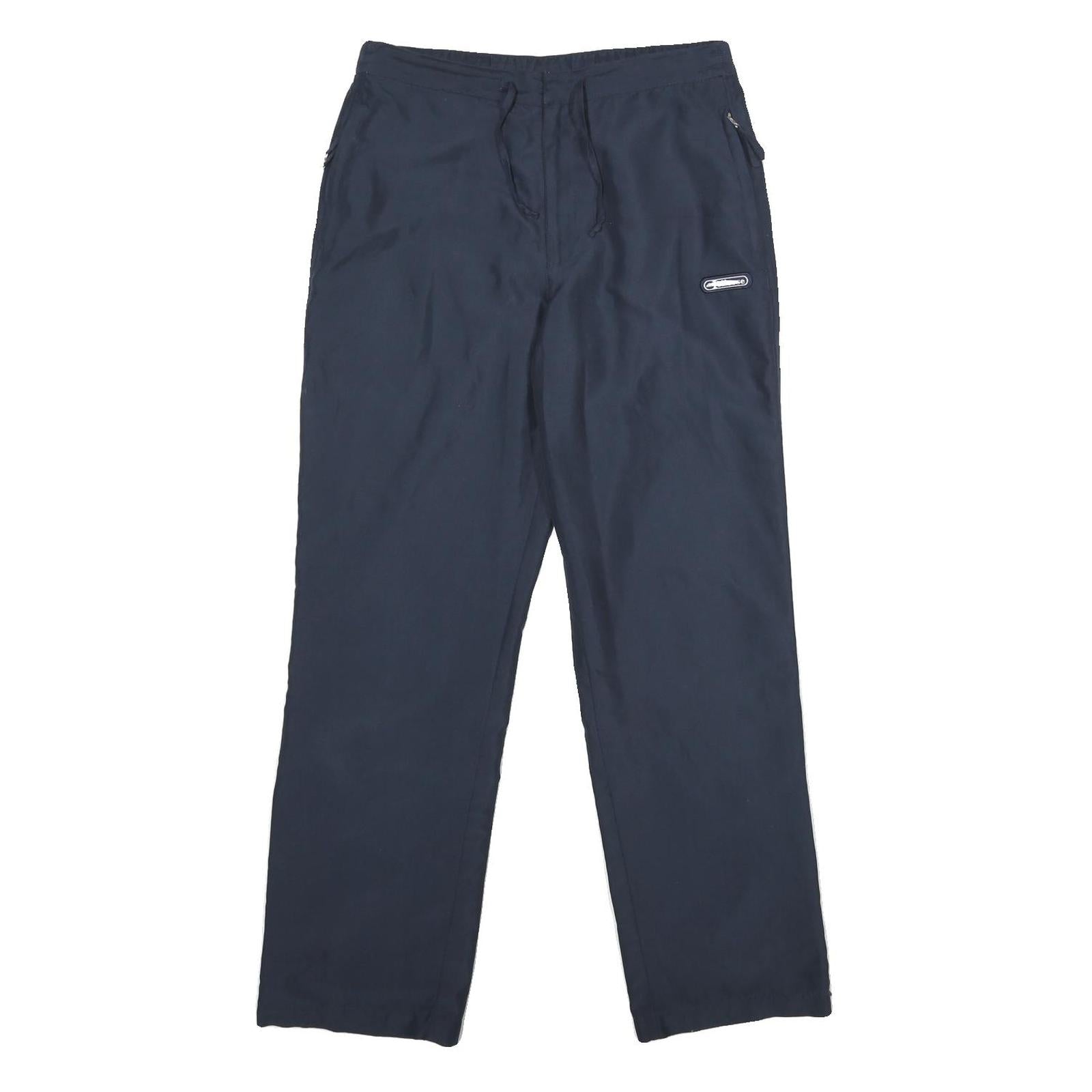 ELLESSE Womens Joggers Navy Slim Straight UK 10 W30 L30 Lightweight Sportwear