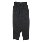 LINEA DONNA Womens Polyester Blend Black Regular Tapered Trousers W24 L26 Formal