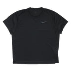 NIKE Mens Black Pro T-Shirt 2XL Short Sleeve Crew Neck Sportswear Gym