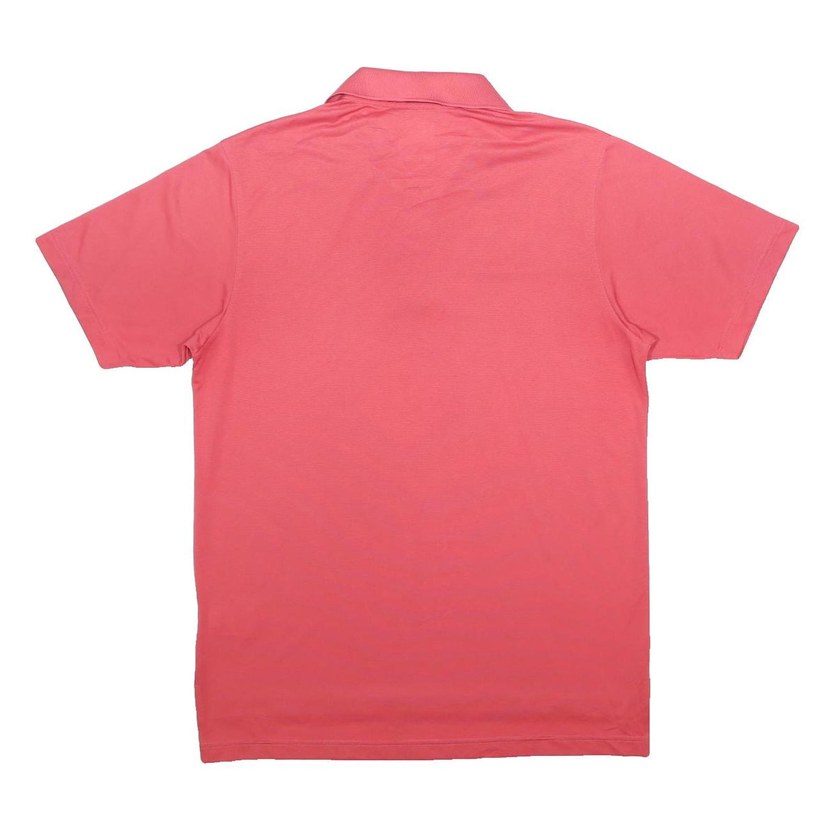 ADIDAS Mens Pink Short Sleeve Plain Polo Shirt L Sports Casual Activewear