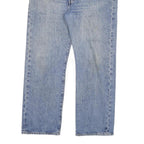 LEVI'S Mens Regular Fit Blue Denim Jeans W36 L30 Cotton Blend Button Closure