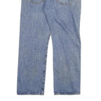 LEVI'S Mens Regular Fit Blue Denim Jeans W36 L30 Cotton Blend Button Closure