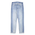 7 FOR ALL MANKIND Womens Jeans Light Blue Slim Skinny Denim Rinse W25 L25