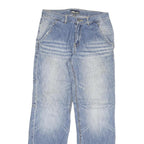 D DAY Mens Regular Fit Blue Denim Cotton Blend Jeans W30 L32 Functional Pockets